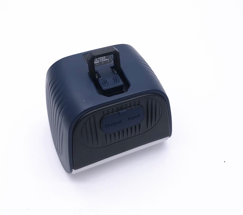 Lanterna da Campeggio Impermeabile per Illuminazione Esterna & Power Bank da 4000 mAh Arancione