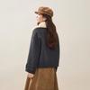 Women's Lamb Wool Blend Double-faced Coat