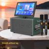 Songchuan International SS1-206 Portable High-Power Outdoor Karaoke & Video Trolley Speaker with Dual Wireless Mics (CN version)