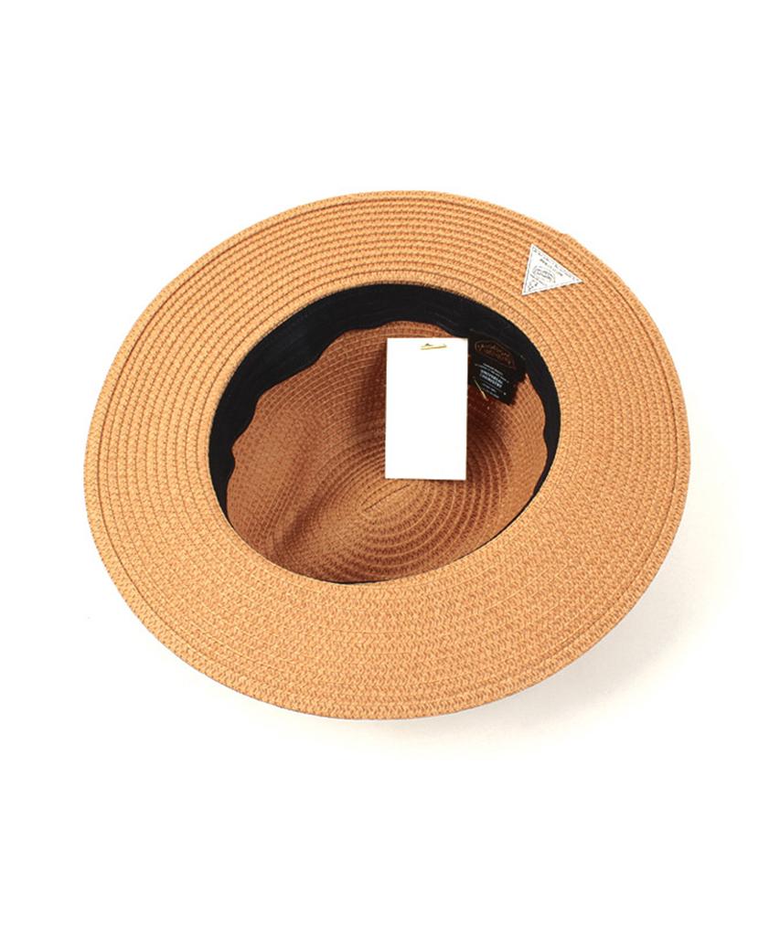 Yunibeosyeolkemiseuteuli Black-Metal Summer Beige Fedora