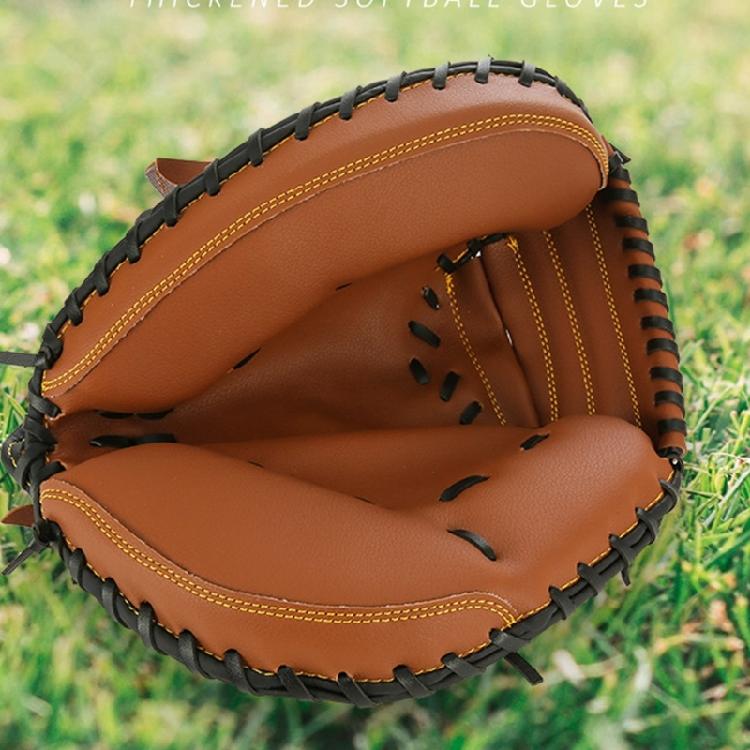 Baseball Catcher Handschuh Leichtgewicht Dickes PVC Baseball Handschuh Mit Polyester Futter Für Erwachsene Jugendliche Spiel Und Training