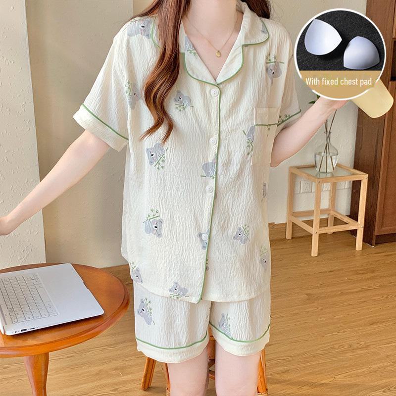 

Женский летний хлопковый пижамный комплект в горошек Cloud Extra Extra Large (XXL)