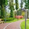Solar Powered L-Shape Aluminum Landscape Street Light