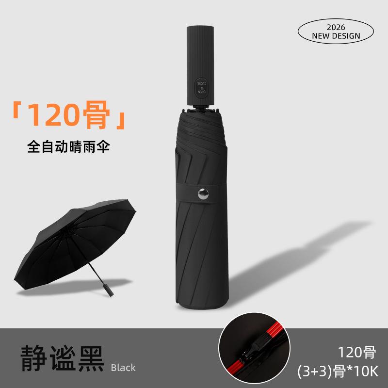 111 bone Roman column parasol double enlarged automatic folding advertising vinyl sunscreen umbrella batch parasol