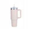 Thermal Mug With Straw 1200Ml Thermal Mug With Straw Powder Pink
