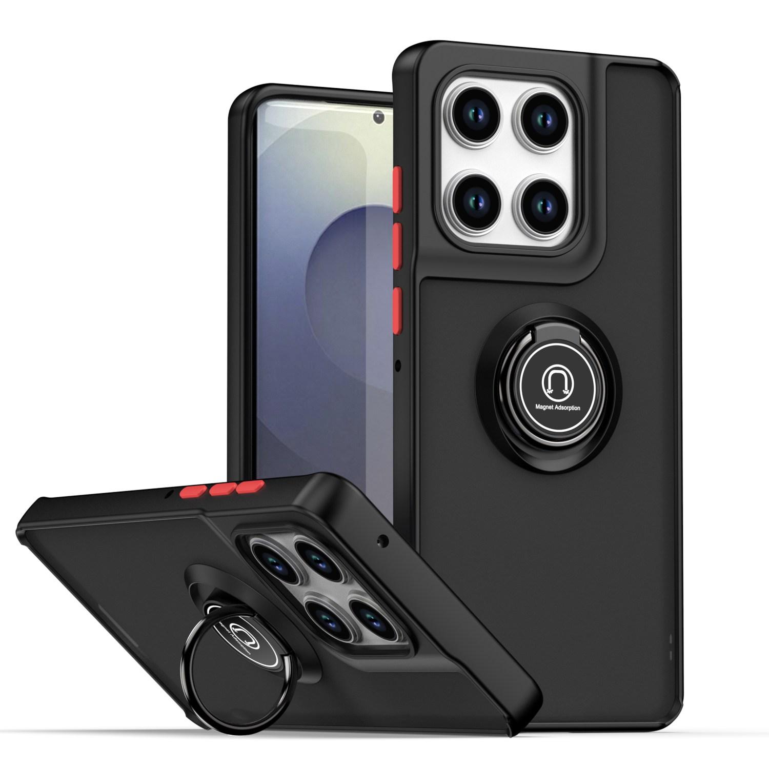 

Матовий чохол Armor для Motorola Edge 60 Pro Moto Edge 60 Fusion Кришка Кільце Магнітна підставка Тримач Ударостійка накладка Coque Fundas Motorola Edge 60 Pro