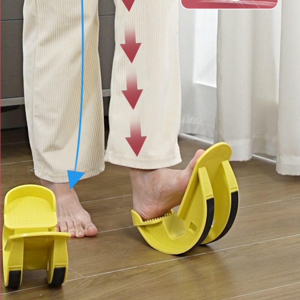 PP Tendon Stretcher Lightweight Ankle Stretching Board Durable Calf Stretcher Enhanced Flexibility