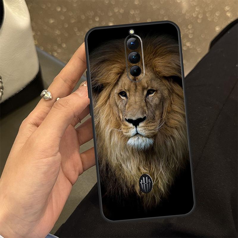 

Чехол с Леопардом Тигром Львом Животным для Nubia Red Magic 8 8S Pro Plus 6 7 8 Pro 6S 7S Pro 6R 5S 5G Мягкая Защитная Capa Red Magic 7S Pro