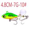 4g 8g 10g 15g 20g Fishing Lures Wobble Rotating Metal Vib Vibration Bait Fishing  Artificial Hard Baits Spinner Spoon Lure Pesca