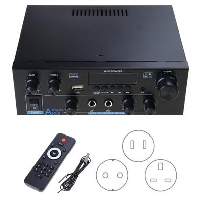 Bluetooth-compatible Two Channel 70Wx2 Power Sound Amplifiers for HiFi Stereos Home Entertainment