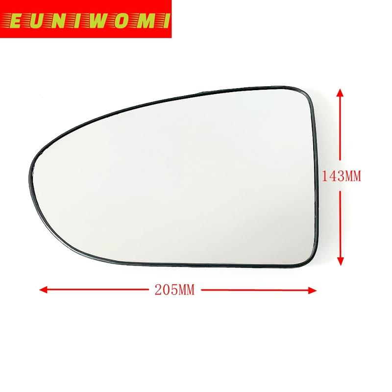 Outside Door Car Heated Convex Mirror Glass for Nissan QASHQAI Dualis J10 2007 2008 2009 2010 2011 2012 2013 2014