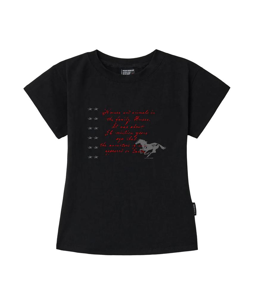 Deulousi Dw Gallop Slim Fit Short Sleeve T-Shirt 2 Colors