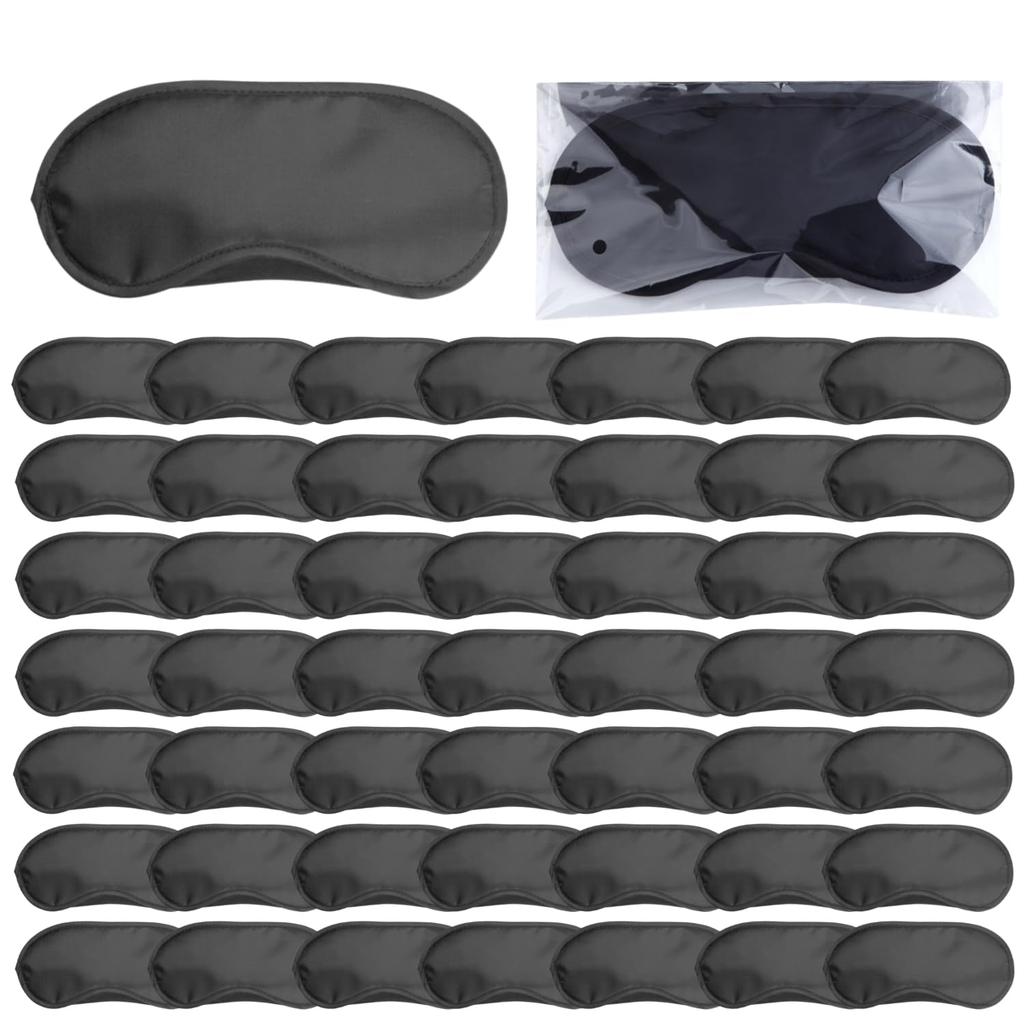 Cocoriko Disposable Eye Individually with Nose or 100 Perfect for Business and Large Solid Color 100 Masks, Wrapped, Pads, 10, 50, Count, Breathable,