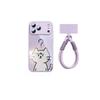 Applicable To iPhone17promax Mobile Phone Case, New Apple 16 Glass 14pro Hand Rope 15pro Magnetic Suction Bracket