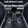 Car Trunk Mat For New Tesla Model Y 2025 Juniper TPE Floor Mats & Cargo Liner All Weather Trunk Mats Floor Liner Backrest Mats