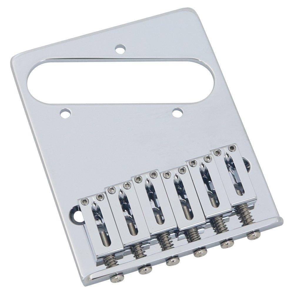 

Бридж GOTOH TL type из латуни и хрома GTC201C, седло, шаг 10,8 мм, (ПГТС-201С)