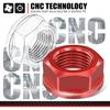 NICECNC M16XP1.5 Front Axle Shaft Lock Nut Dirt Bike Compatible with Honda CR125R CR250R 02-07 CRF250R 04-21 CRF450R 02-21 CRF250RX 19-21 CRF450RX