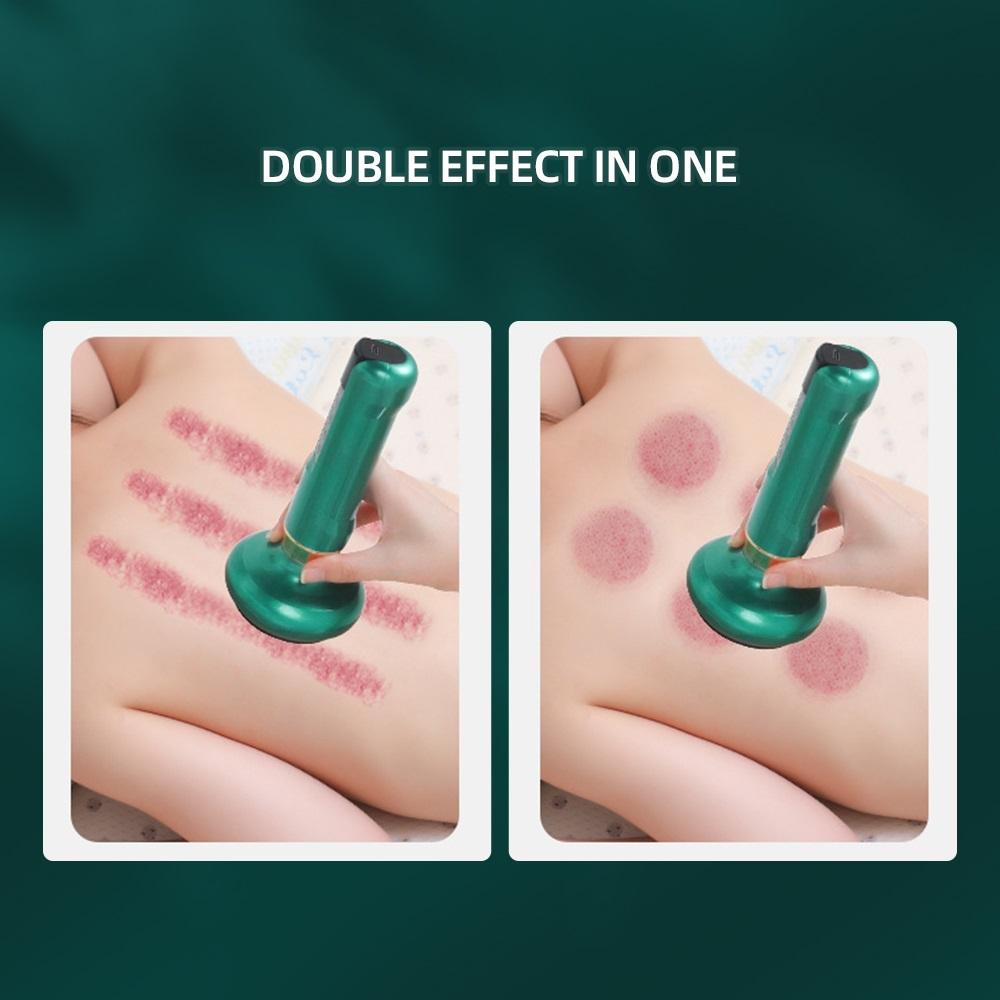 Electric Vacuum Cupping Massager Chinese Guasha Anti Cellulite Beauty Health Scraping Fat Burning Slimming 12 Gear Cupping