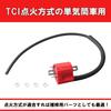 Kitaco 754-9010020 Ignition Coil for TCI Ignition Vehicles (Red) CT125 Hunter Cub (JA55/JA65), Monkey 125 (JB02/JB03/JB05), Dax 125 (JB04), etc