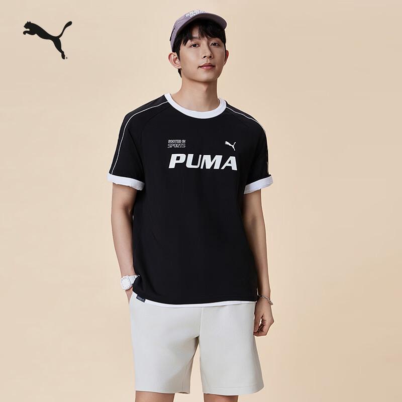 

Унисекс спортивная футболка PUMA с коротким рукавом, свободного кроя, с охлаждающим эффектом 695496 M