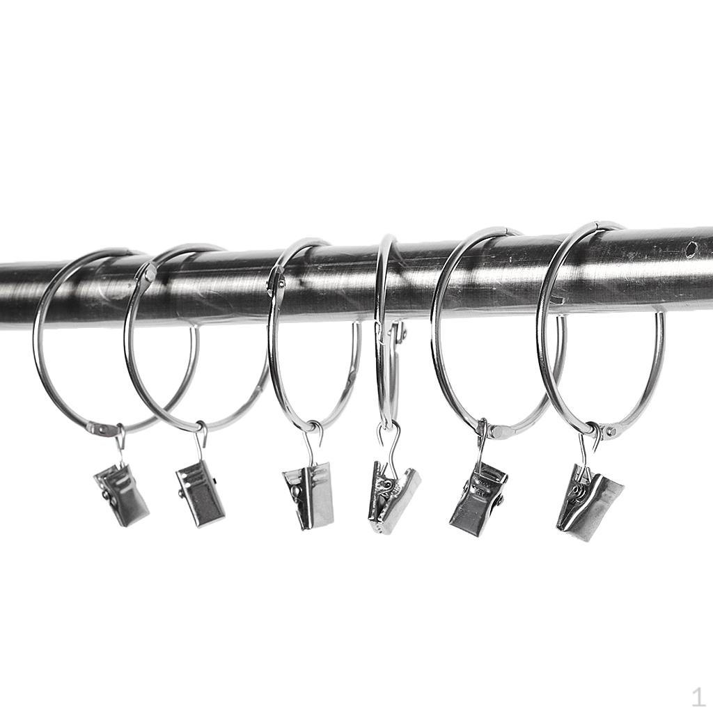 12 колец для штор Внутр. диам.. 38 мм/50 мм С Inner Dia. 38mm