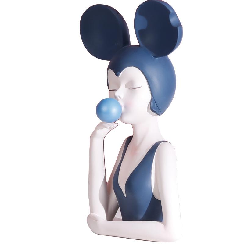 Decorațiune Fată Baloane Decor Creativ pentru Living Stil Luxos Ușor Dulap TV Accesorii pentru Casă Cadou de Nuntă pentru Fete