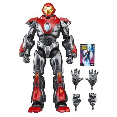Hasbro MARVEL Legends Series Ultimate Iron Man Comic-Style Collectible 15cm Action Figure (with Character-sized Comic Accessories) G1593 Authentic Pro