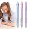 3-in-1 Erasable Pen Black/Blue/Red Ink Multicolor Pen High Quality Neutral Pen  Gift