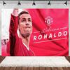 Spanish Football Player Theme Party Decoratiaons Soccer Star Balloon Set Boy Birthday Party Supplies Cr&7 Backdrop Banner Props