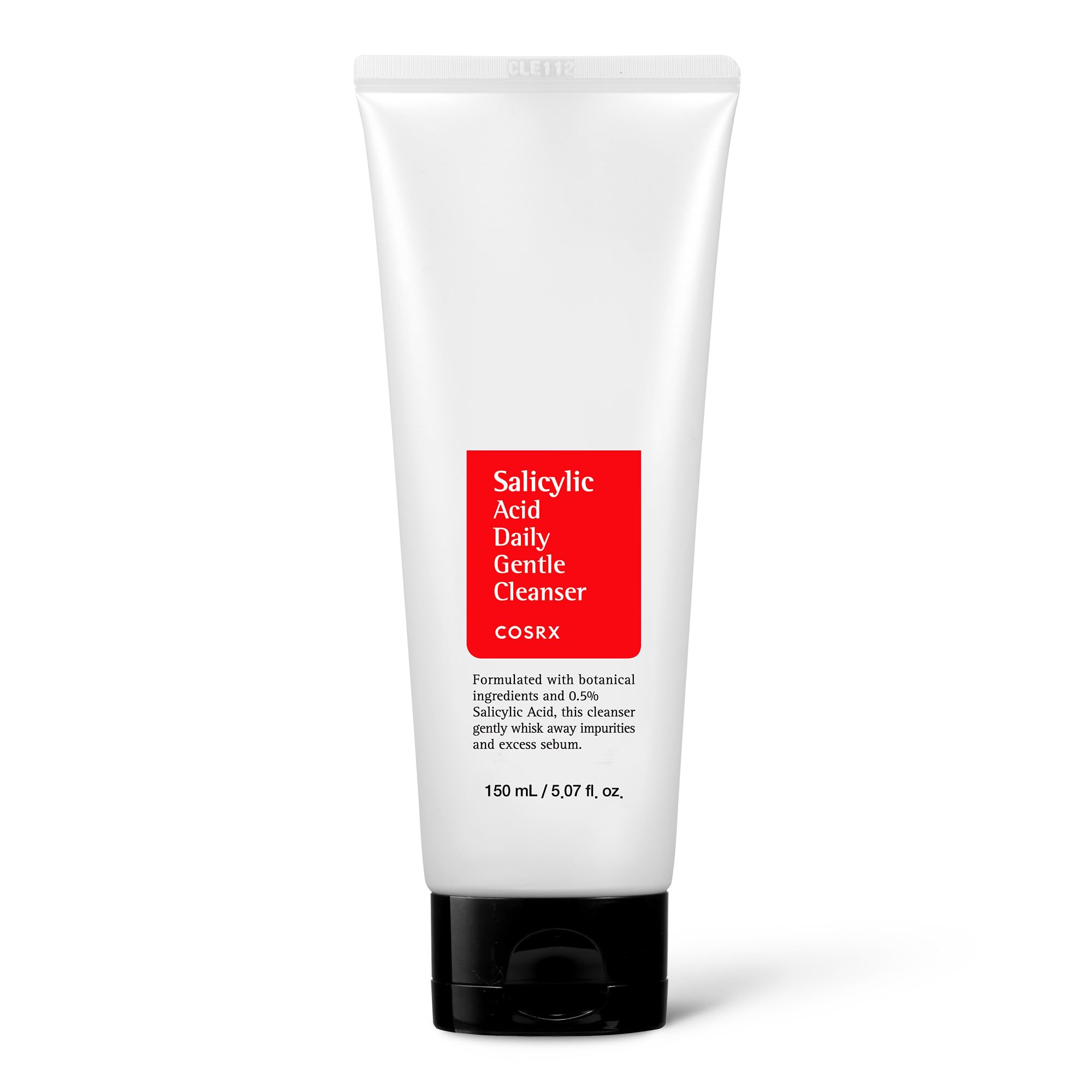 

COSRX Salicylic Acid Exfoliating Cleanser 150ml | Gentle Exfoliating Face Wash for Acne-Prone Skin | Removes Dirt & Oil | Korean Skincare, Helps