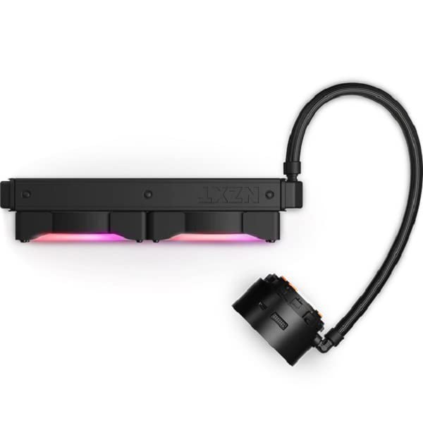 NZXT KRAKEN Z Series Water Cooling CPU Cooler Equipped with 2 12cm Fans with 2 120mm KRAKEN [Z53 RGB] RL-KRZ53-R1 [Equipped Fans]