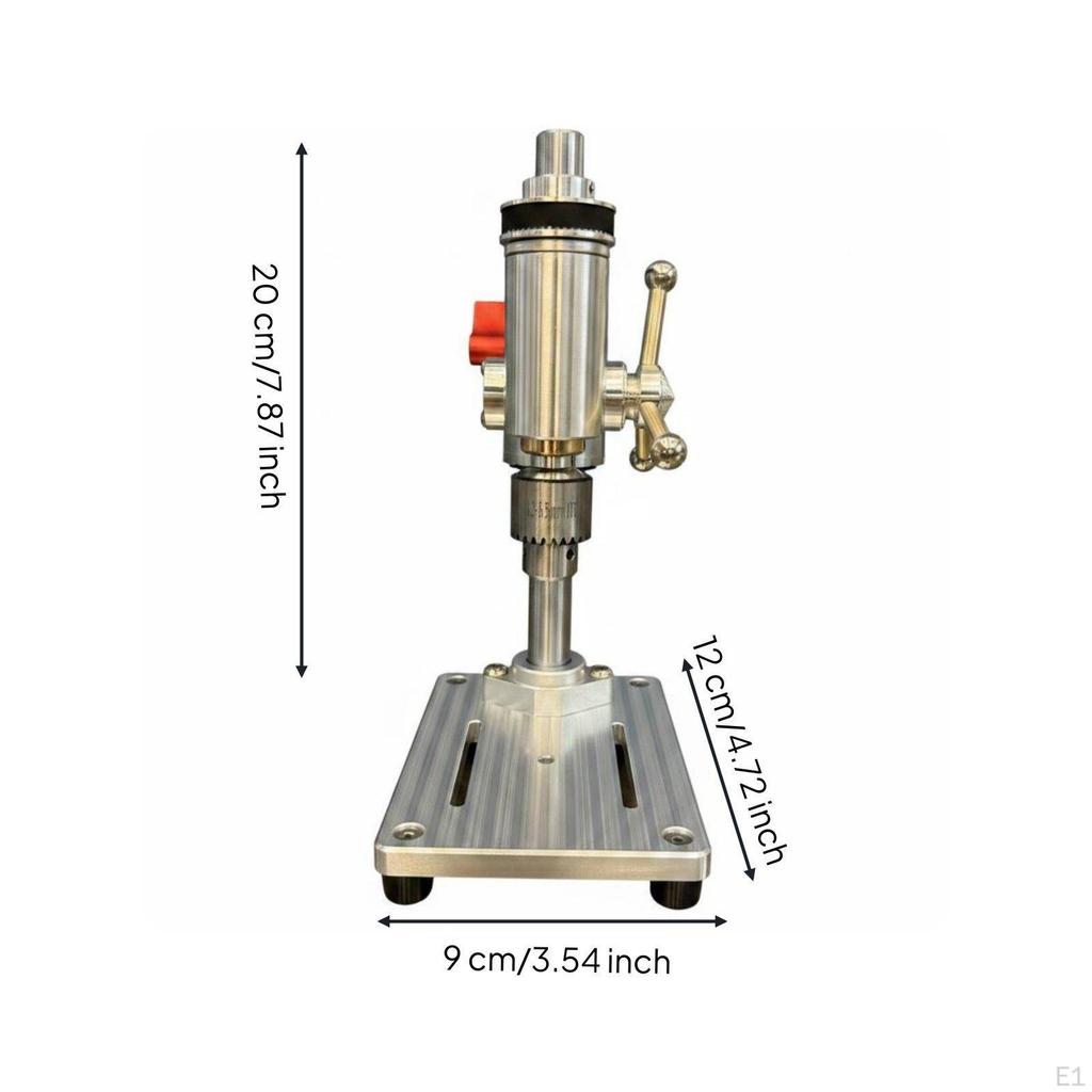 Mini Drill Press Miniature Precision Bench Compact Design Portable Machine for Model Makers,