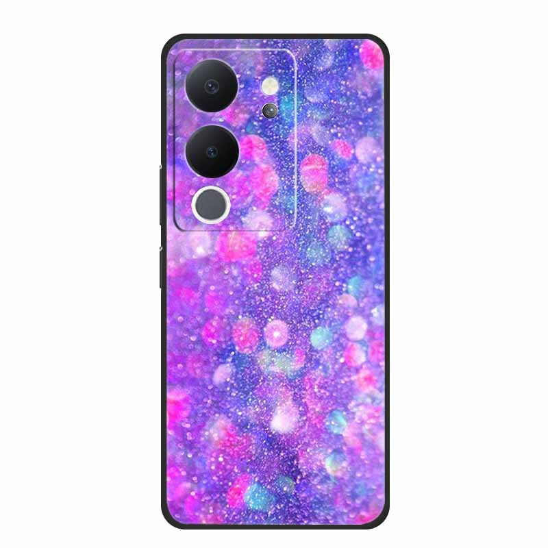 Phone Case For Vivo V30 Lite 5G Back Cover Case Shockproof Black Silicone Soft Funda For Vivo V30 Lite Case V 30 Lite Coque Capa