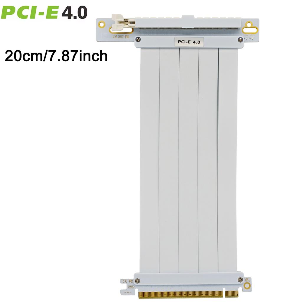 PCI Express 3.0/4.0 x16 to x16 Gen 4 GPU Double Reverse Graphics Card  Extension Cable Riser Card For ITX gold-plated Connector