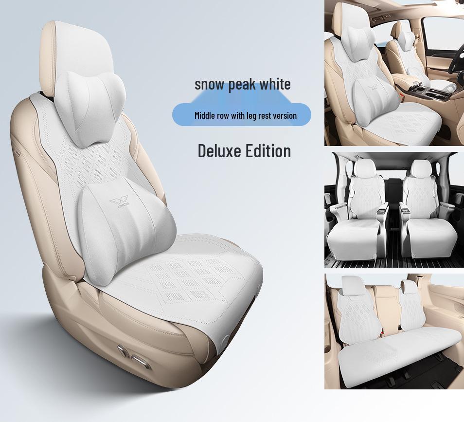 2024 Toyota Sienna Luxury 2.5L Hybrid AWD Suede Seat Cover for 7-Seater