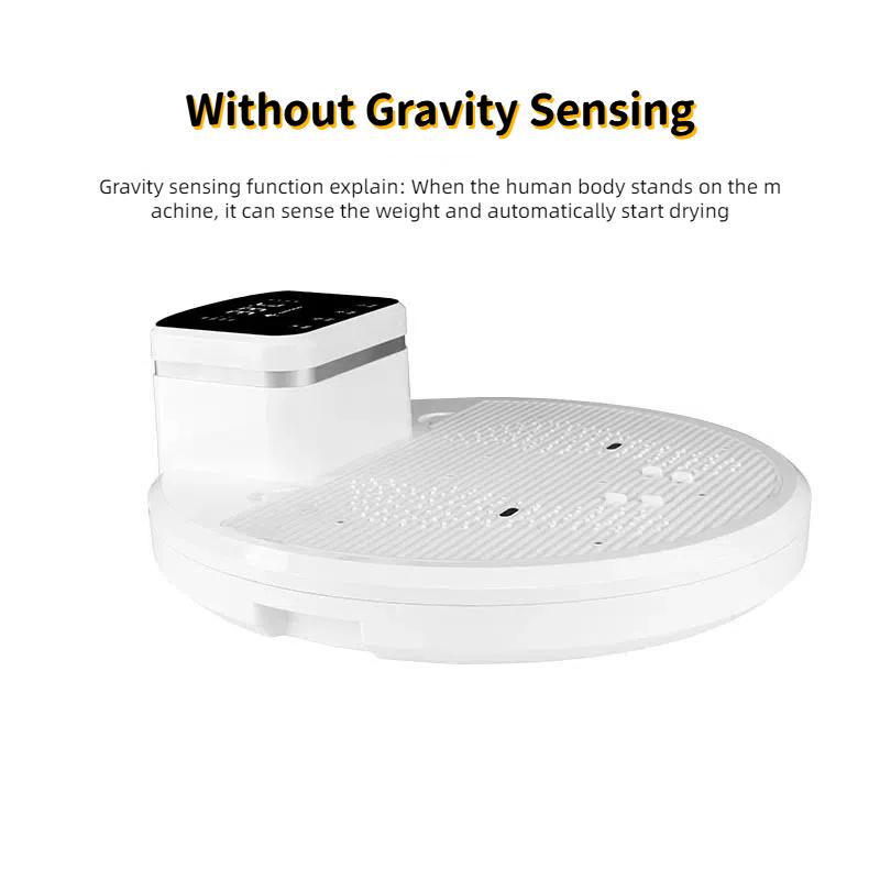 

Сушилка для тела с функцией автоматической сушки отрицательными ионами для быстрой сушки волос Уход за кожей Сушилка для ванной комнаты Without Gravity Sensing белый