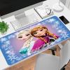 1Pc Frozen Sisters Adventure Gaming Mouse Pad Keyboard Desk Mat Non-slip Rubber Lock Edge Waterproof Computer Mousepad for Office Home Decor Y1392