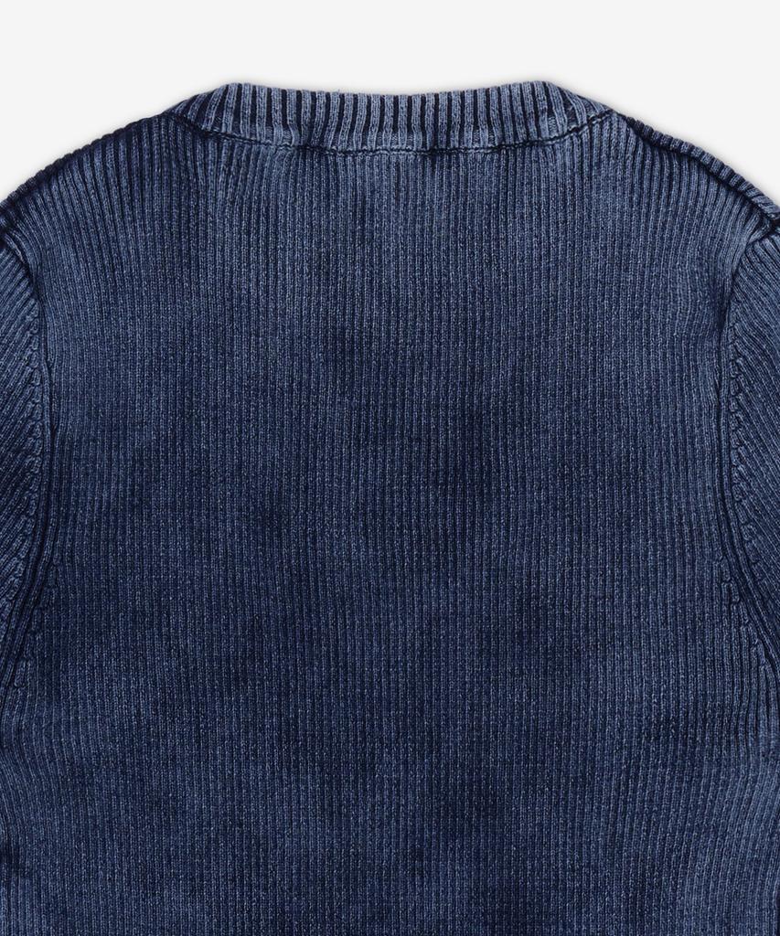 DIESEL M-Encore Ss Short Sleeve Knit - Peacoat Blue / A162490Anah8At