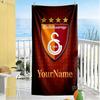 Galatasaray Customize Your Name Beach Towel Soft Durable Quickdry