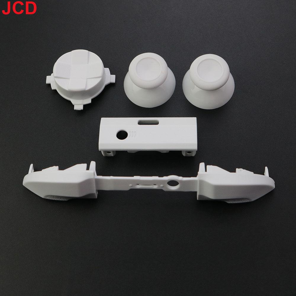 5in1 For Xbox Series X S Controller LB RB Button Strip Middle BaffleStrip Cross Direction Keys Analog Joystick Cap D-Pad Button