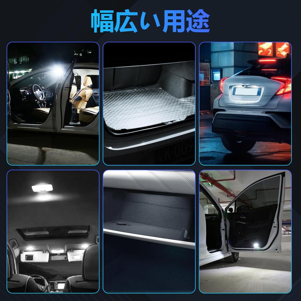 23pcs LED Room Lamp Set for T10 2835 BA9S T10 5050 T10 31mm 36mm