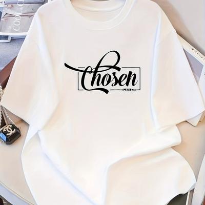 Chain Decorated Edgy Unique T-shirt