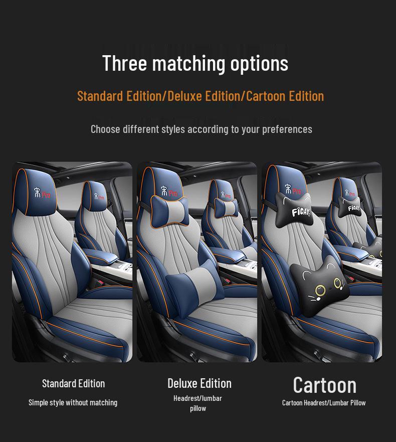 BYD Song Pro Custom Full Wrap Car Seat Cover - Four Seasons Universal