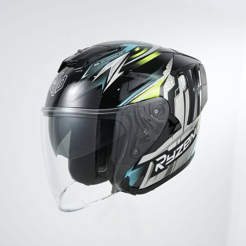 Universal Men's/Women's Summer Breathable Three-Quarter Motorcycle Helmet, Applicable for All Seasons