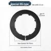 Pipe Decorative Snap-On Ring Cover for PVC or Galvanized Fire and Drainpipes