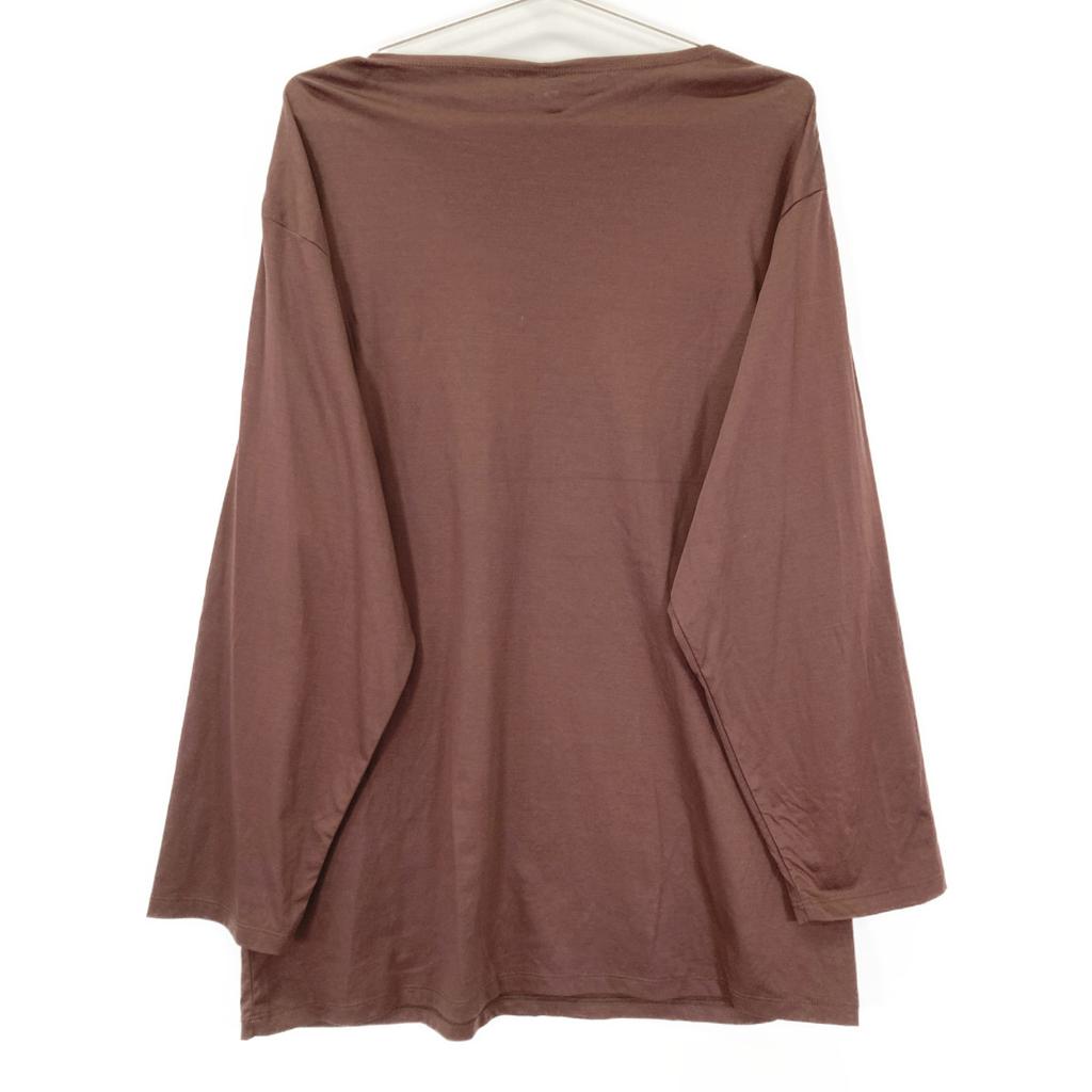 bisown 24Stainless Steel-BIS-CS02M Brown Long Basque Shirt tops 4 BrownUsed