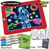 LED Writing Tablet Electronic Lighting 3D Learning Educational Drawing Writing Board for Preschool
