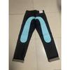 RogueWave Gotico Y2K Retro Streetwear Nero Cargo Punk Vintage Stampa Kpop Pantaloni Denim Gamba Larga