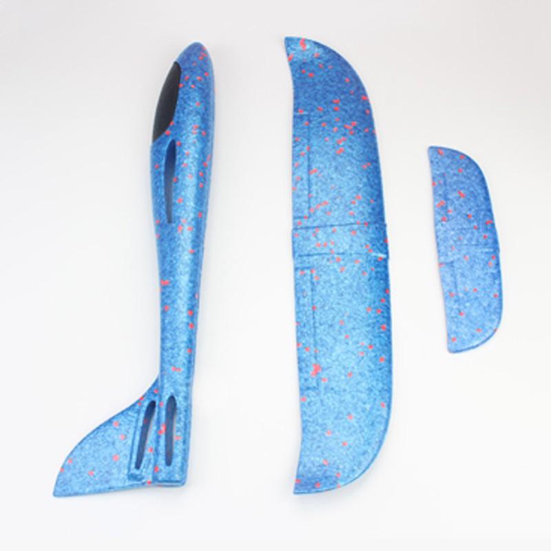 48CM DIY Hand Throw Flying Glider Planes Toys For Children Foam Aeroplane Model Party Game
