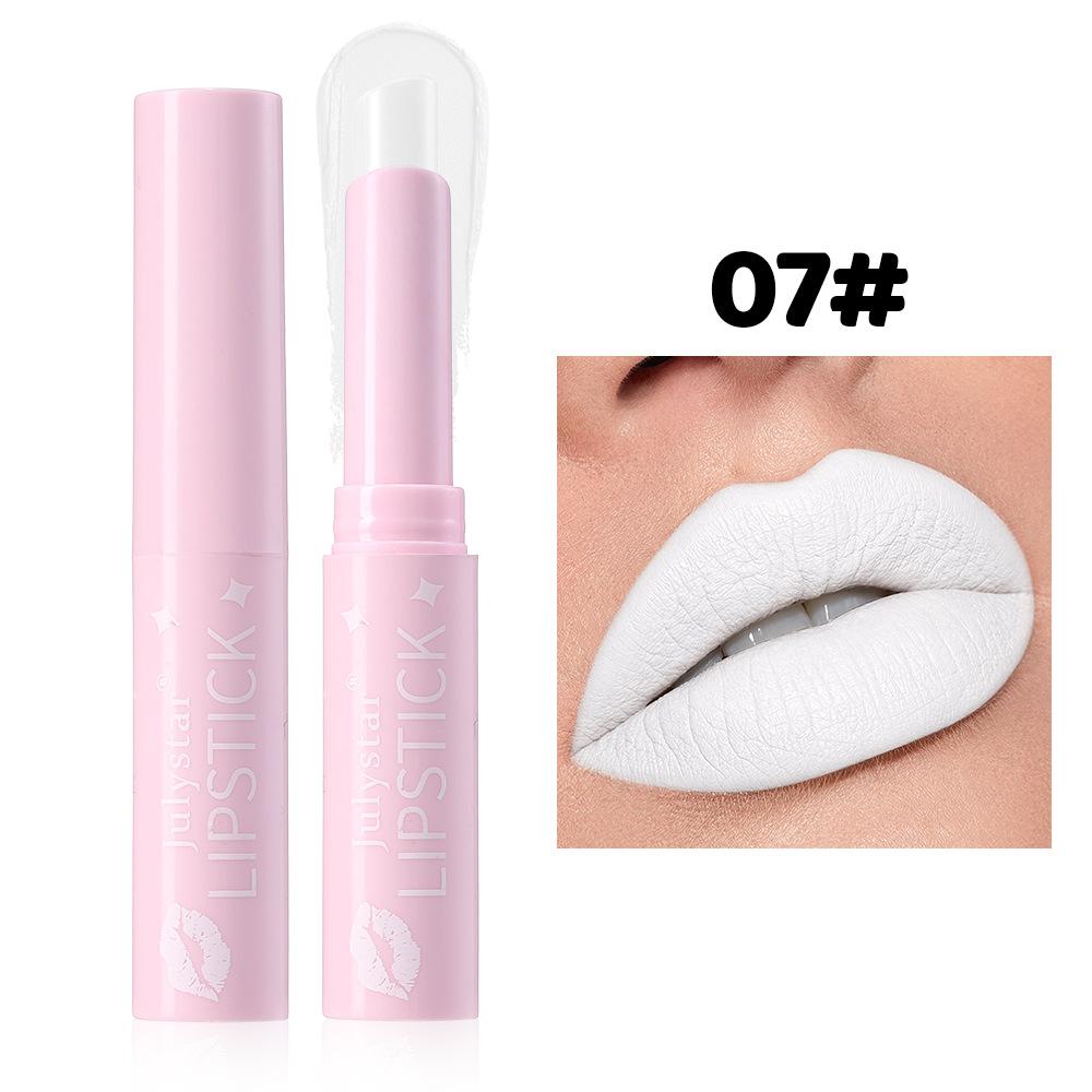 8 Colors Sexy Black Lipstick Waterproof Long Lasting Color Rendering Non-stick Velvet Lipstick Pencil Woman Makeup Cosmetics